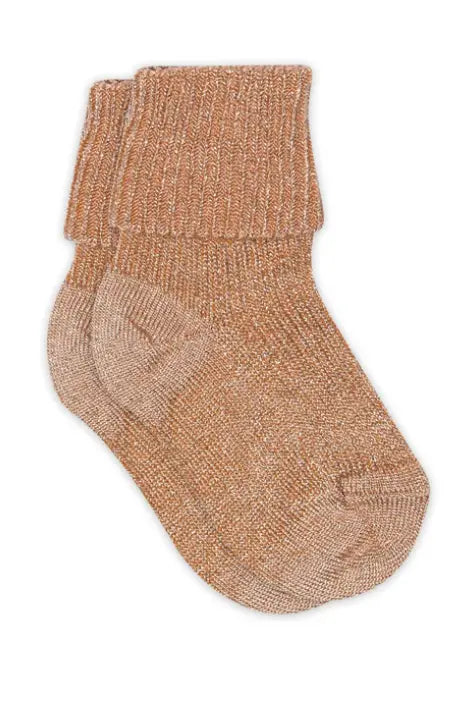 Ida glitter socks (Maple Sugar)