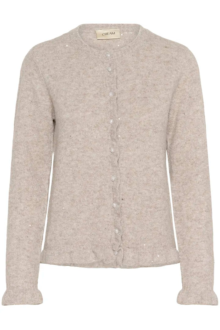 CRJolly Knit Cardigan-String Melange
