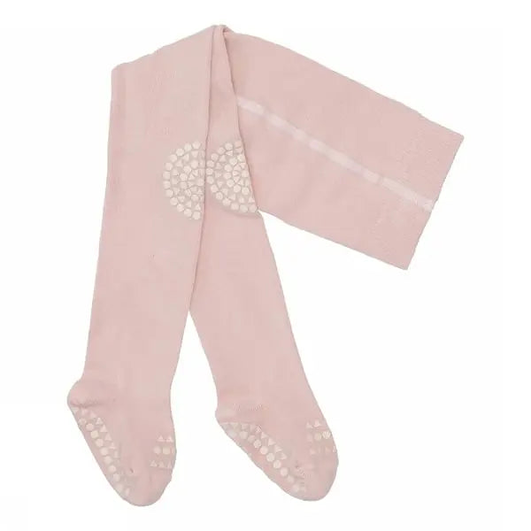 Crawling tights - Organic Cotton (LV) (Soft Pink)