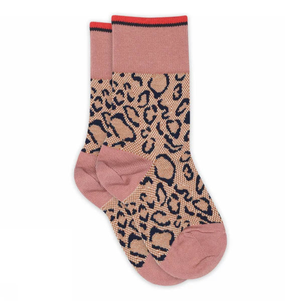 Leoni socks-Canyon Rose