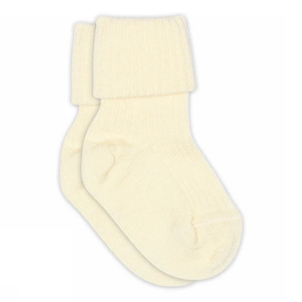 Hilde baby socks-Ecru