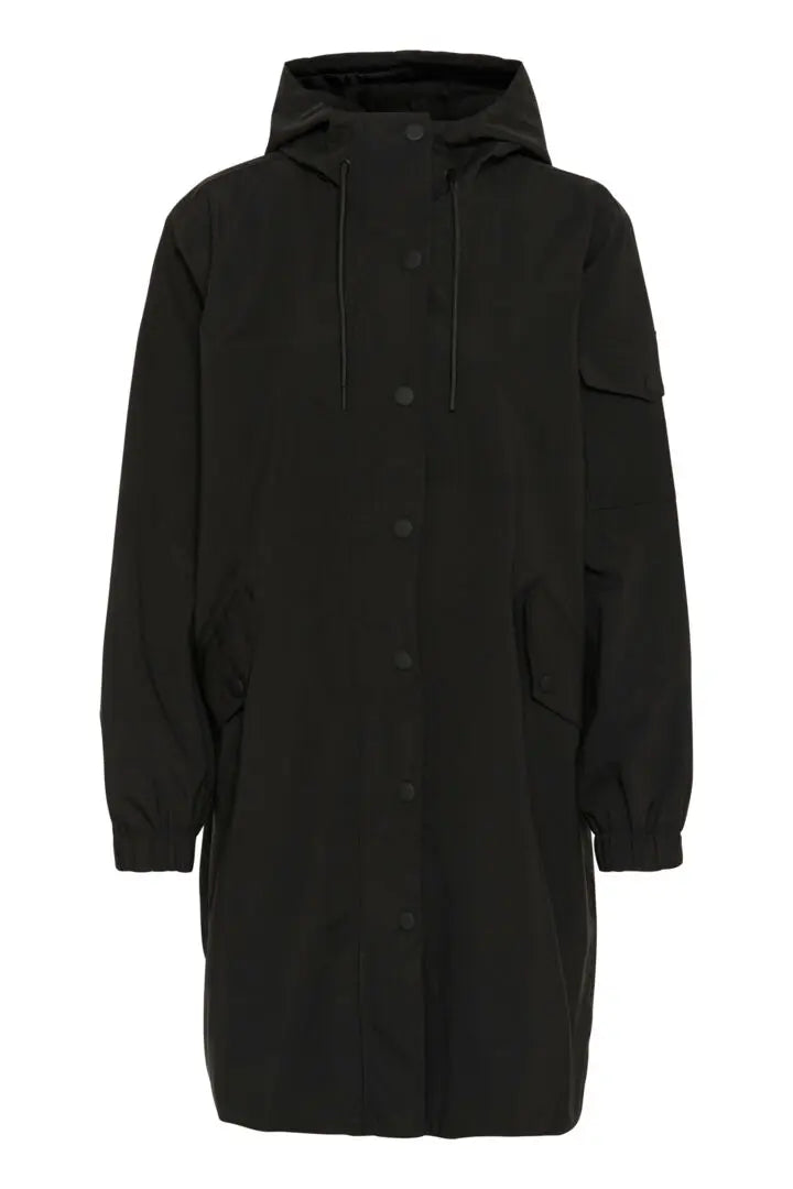 KAennie Coat-Black Deep