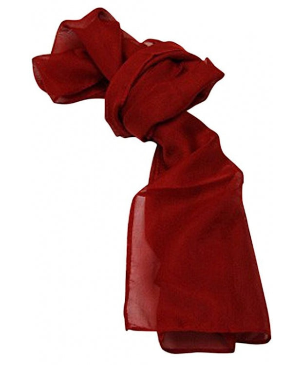 Dame chiffon tørklæde (Red)