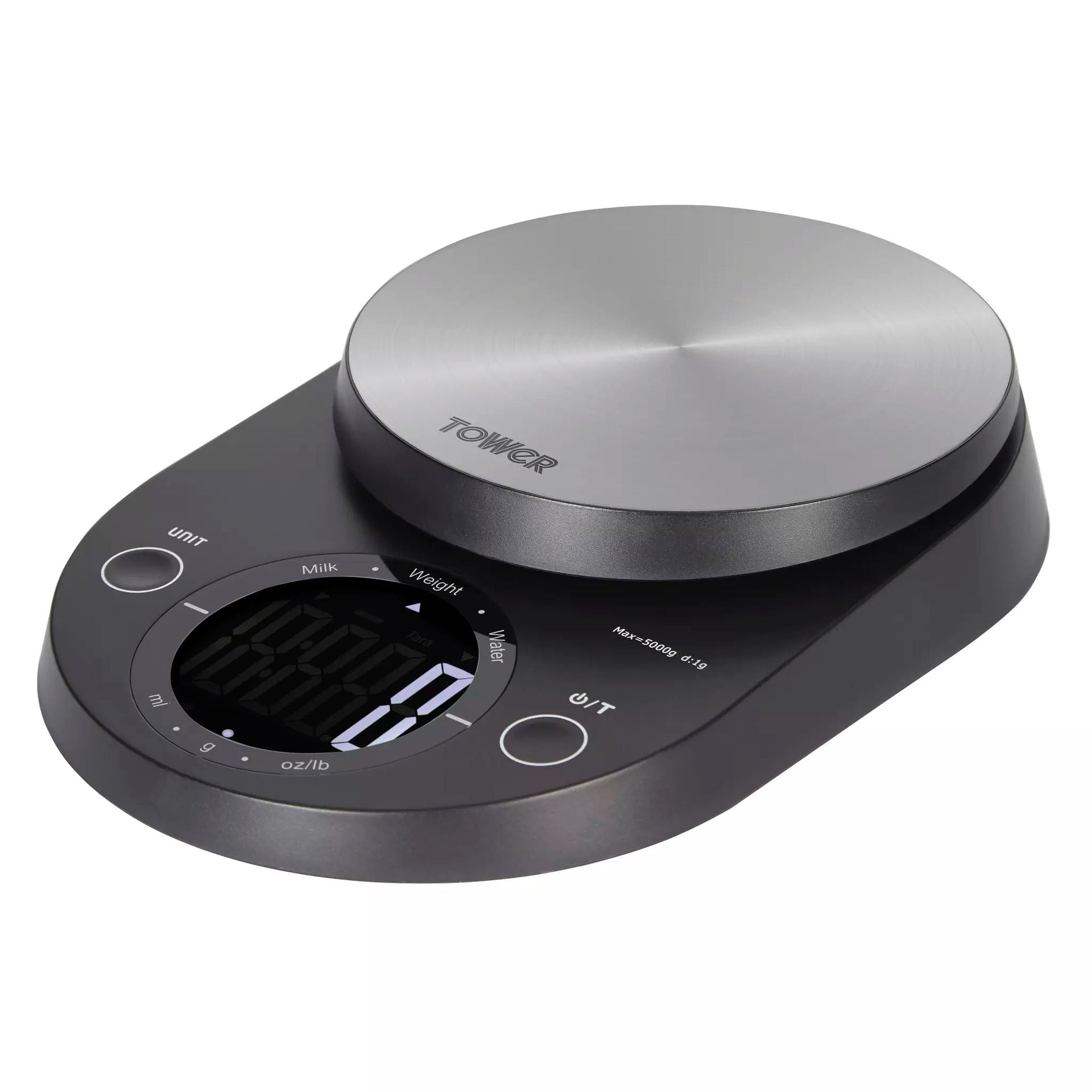 Tower black electronic kitchen scale