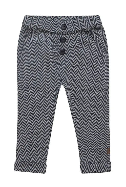 Gorm 13 - Boys Pants-Med. Grey melange