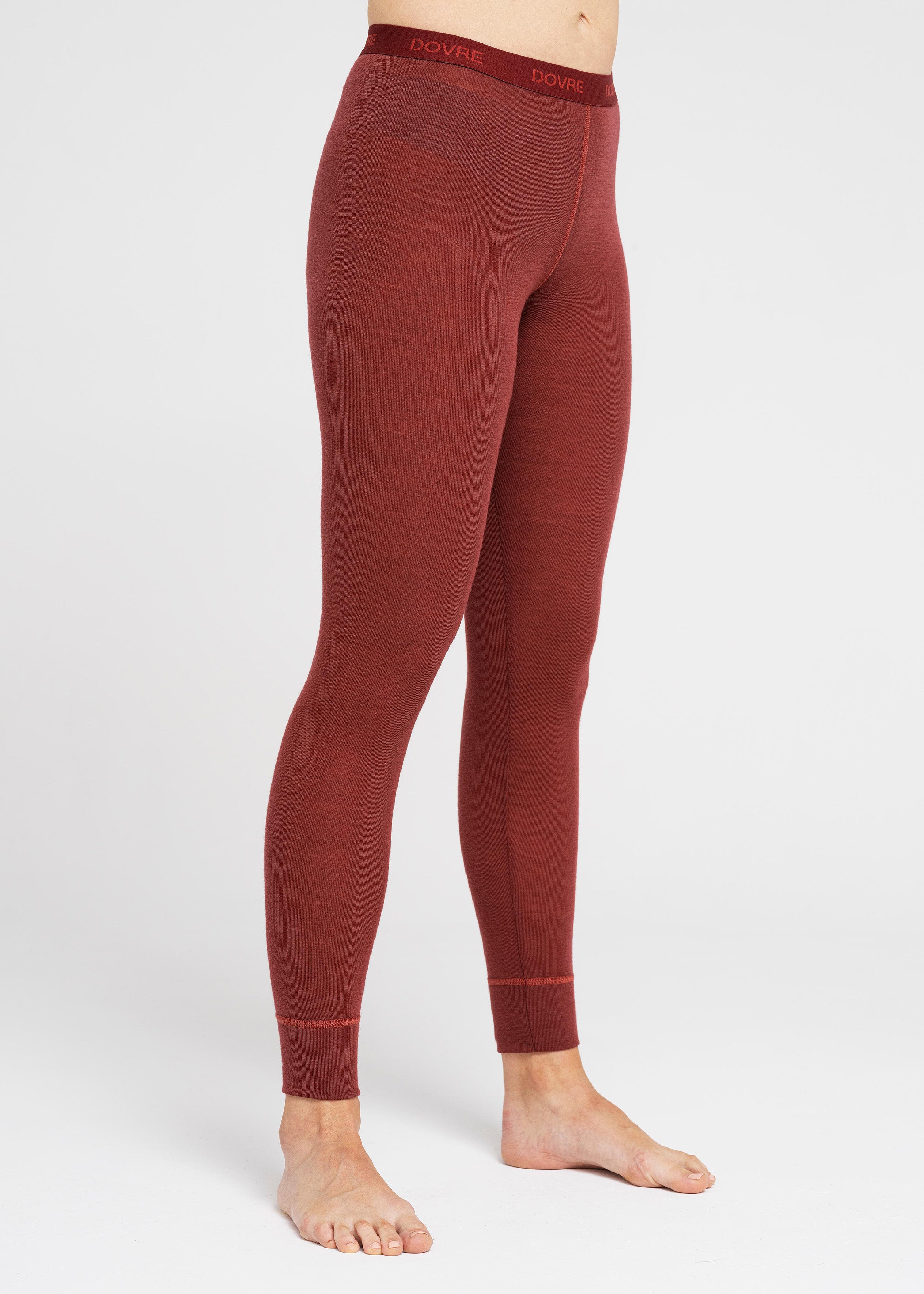 DOVRE Women Wool pants (Red)