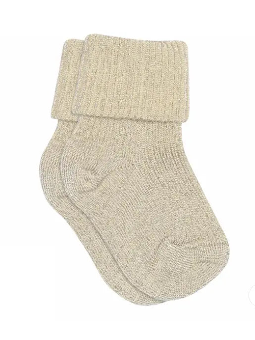 Ida glitter socks (Ecru)