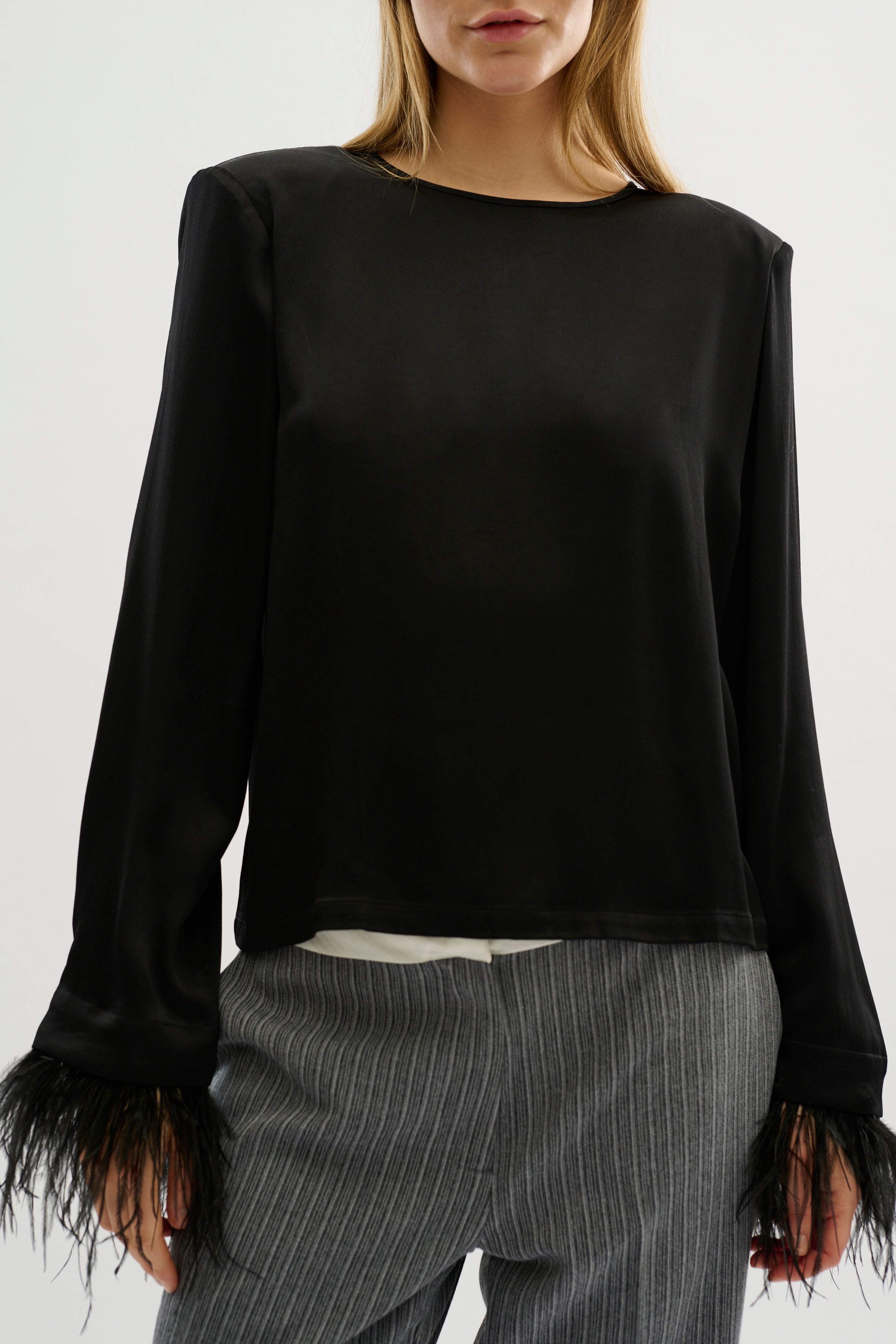 KBStella Blouse-BLACK