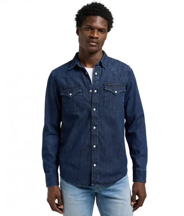 Lee - REGULAR WESTERN SHIRT RINSE