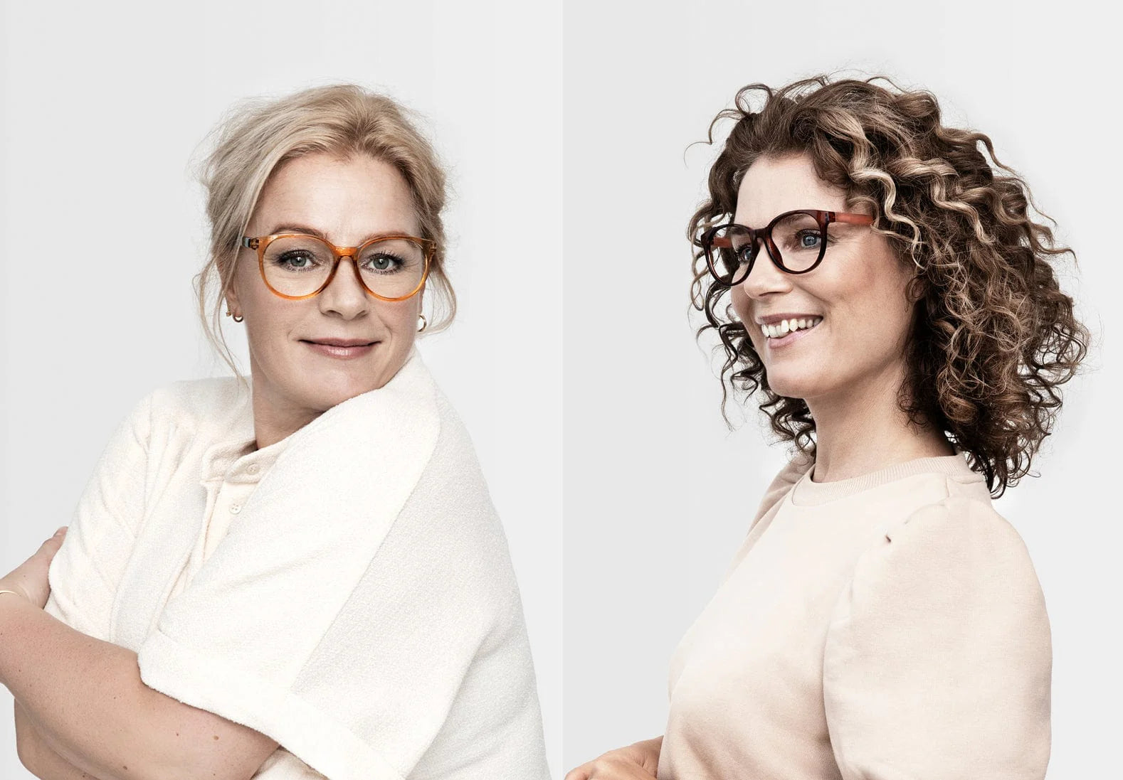 Reading glasses City-mahogany