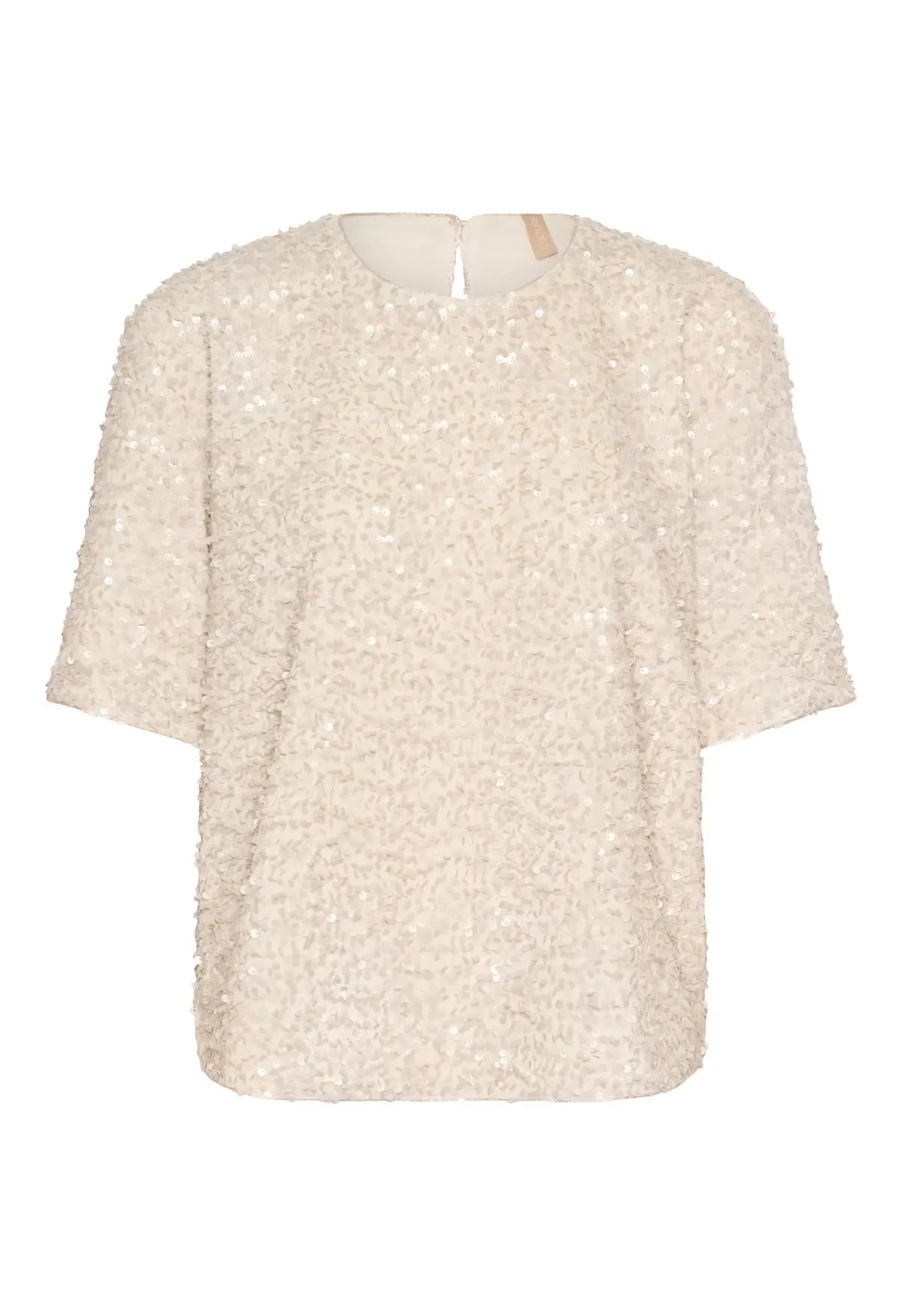 CUnali SS Blouse-Whitecap