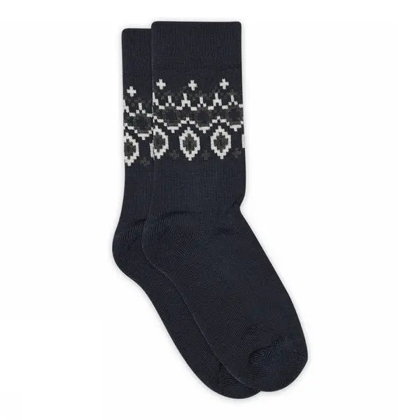 Torshavn long socks-Navy