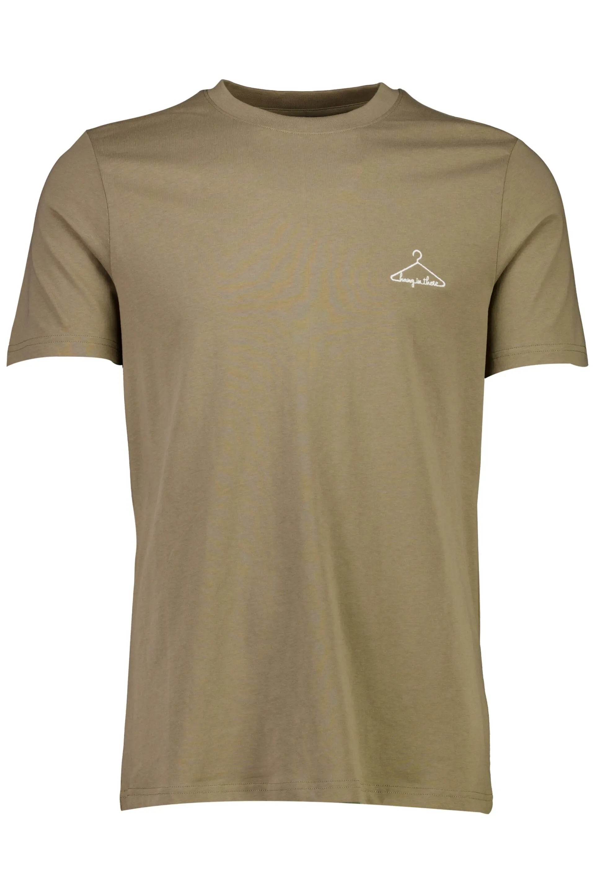 Embroidery tee S/S-DEEP STONE