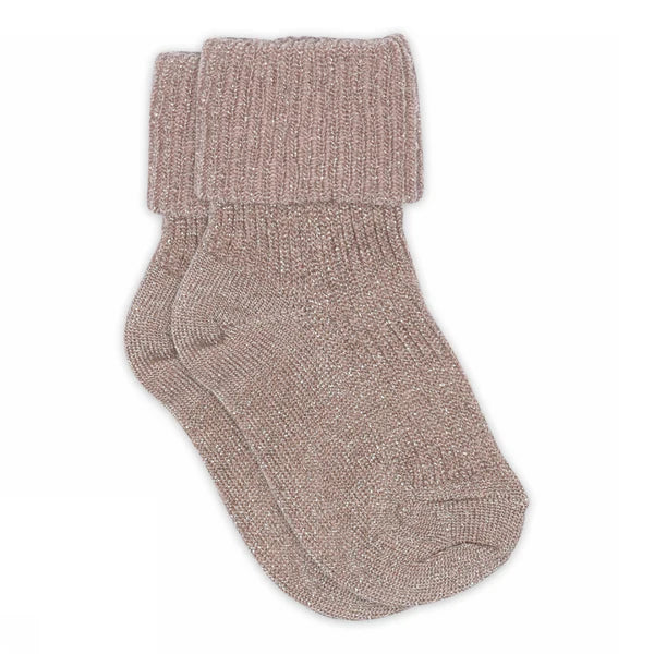 Iris glitter socks-Woodrose
