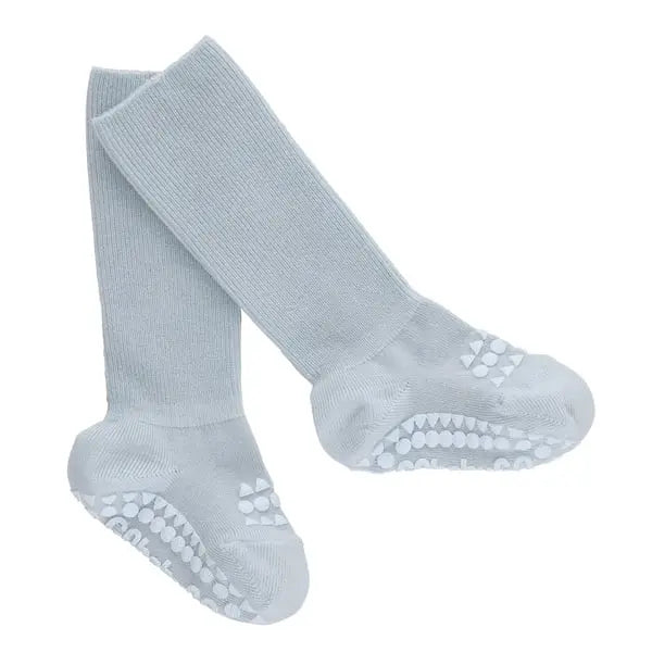 Baby Socks - Bamboo-Non-slip socks - (Sky Blue)