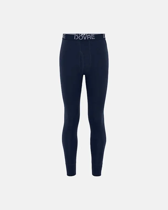 DOVRE WOOL LONG JOHNS (NAVY)