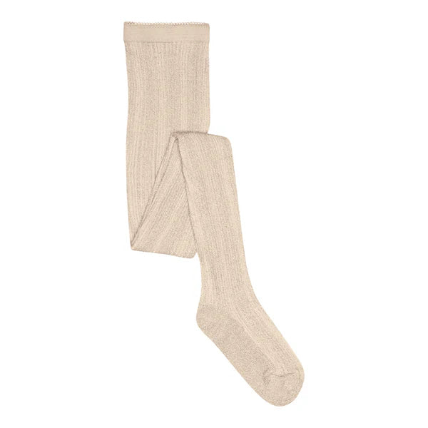 Celosia glitter tights (Ecru)