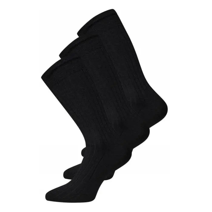 OCC socks wool 3 pack.-Black
