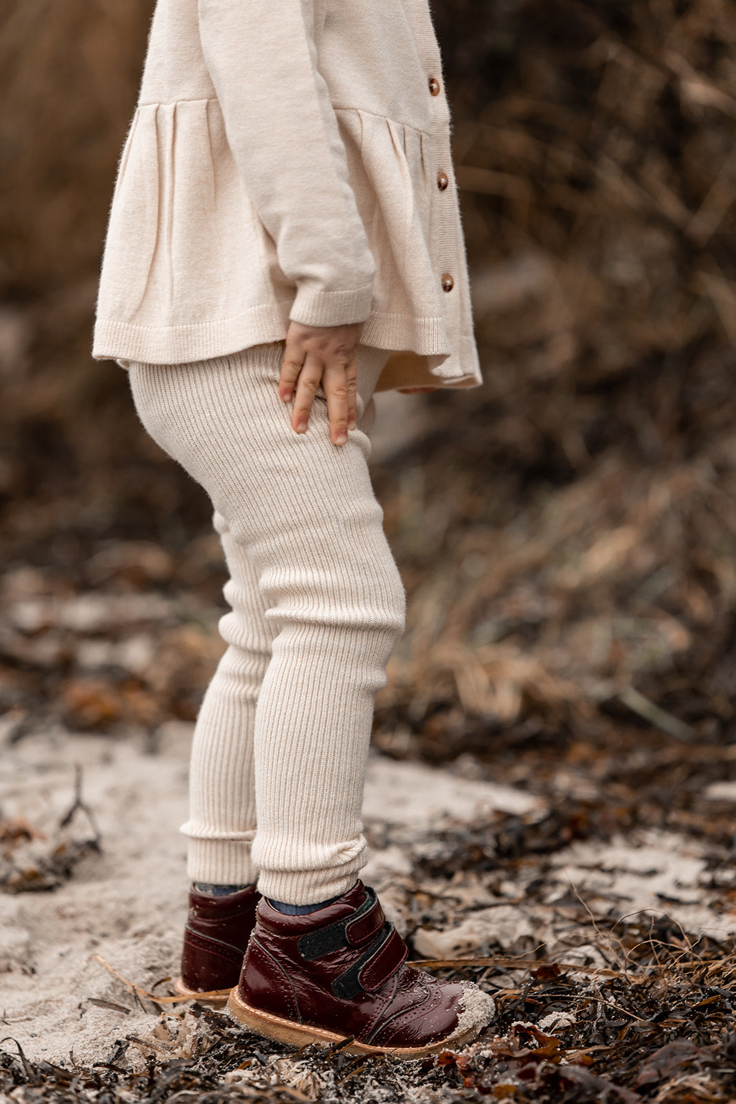 BENNA RIB leggingsbuxur