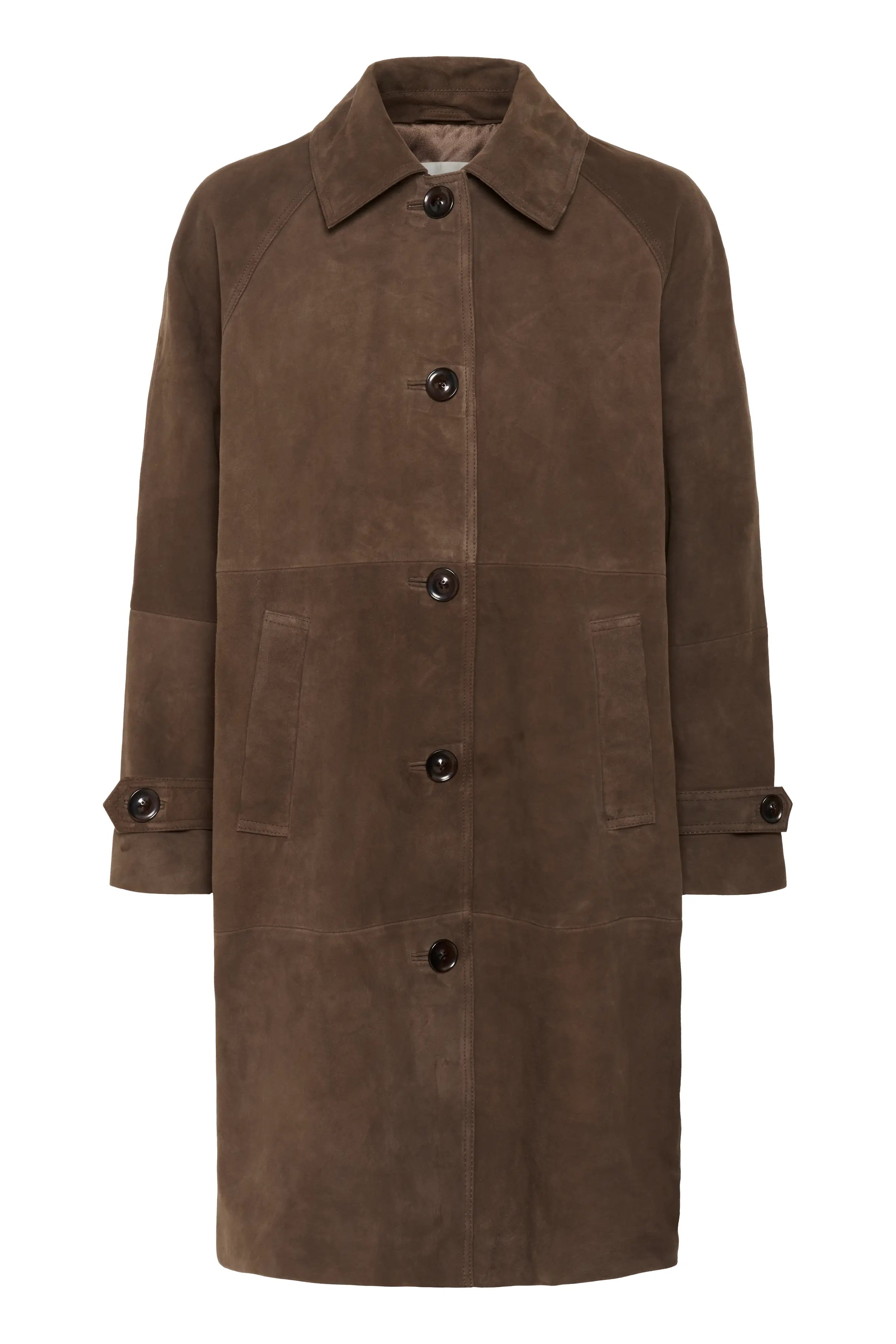 TaraMW Suede Coat-Delicioso