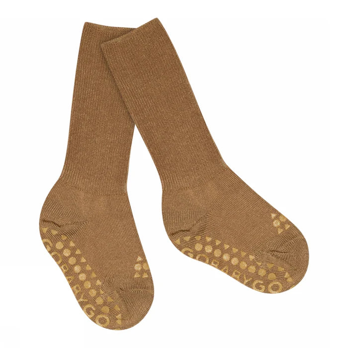 Non-Slip socks viscose-bamboo-Apple Cinnamon