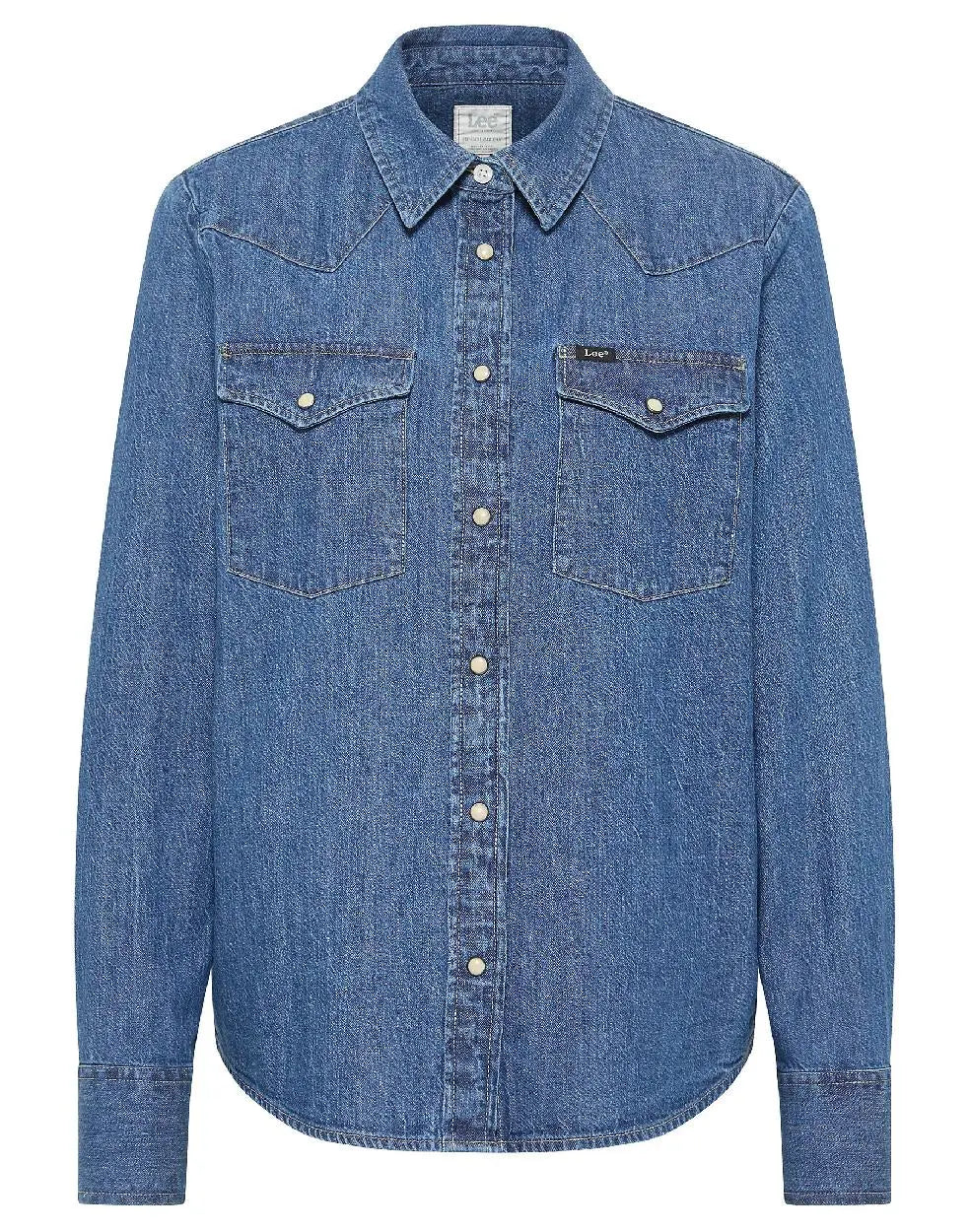 Lee - WESTERN SHIRT MID BLUES