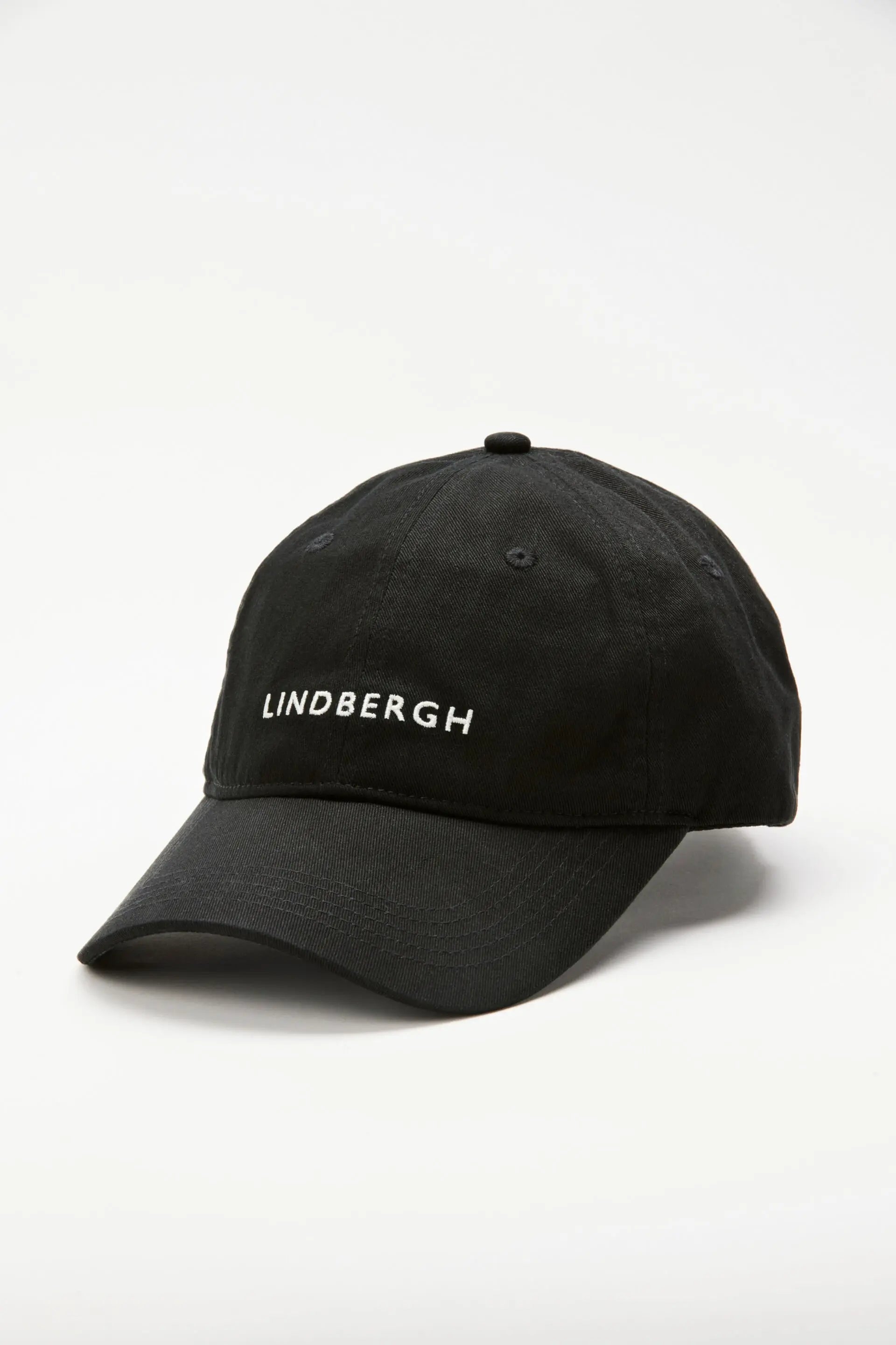 Logo baseball cap-BLACK