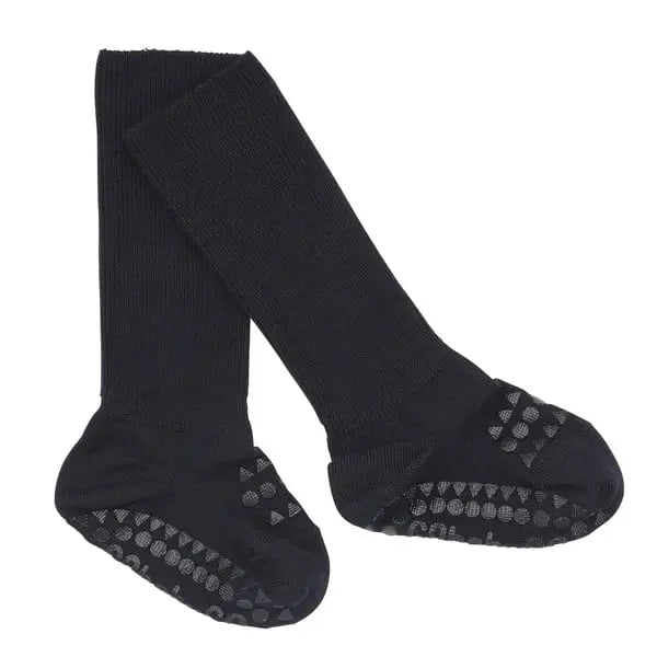 Non-Slip Socks - Bamboo (LV) (Dark Blue)