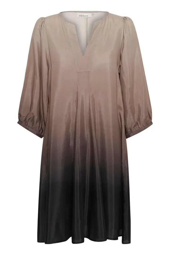 KBUrsula Indie Dress - Ursula Print - Simply Taupe