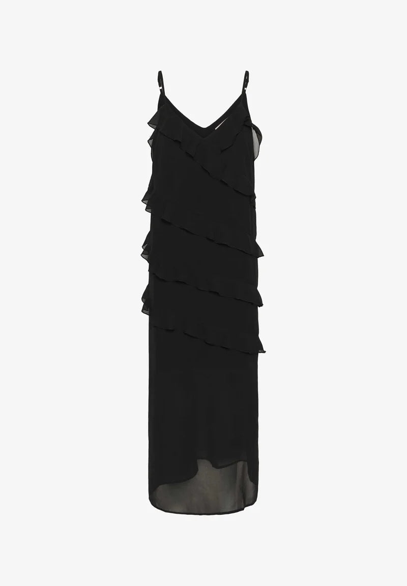 CRTima Dress-Pitch Black