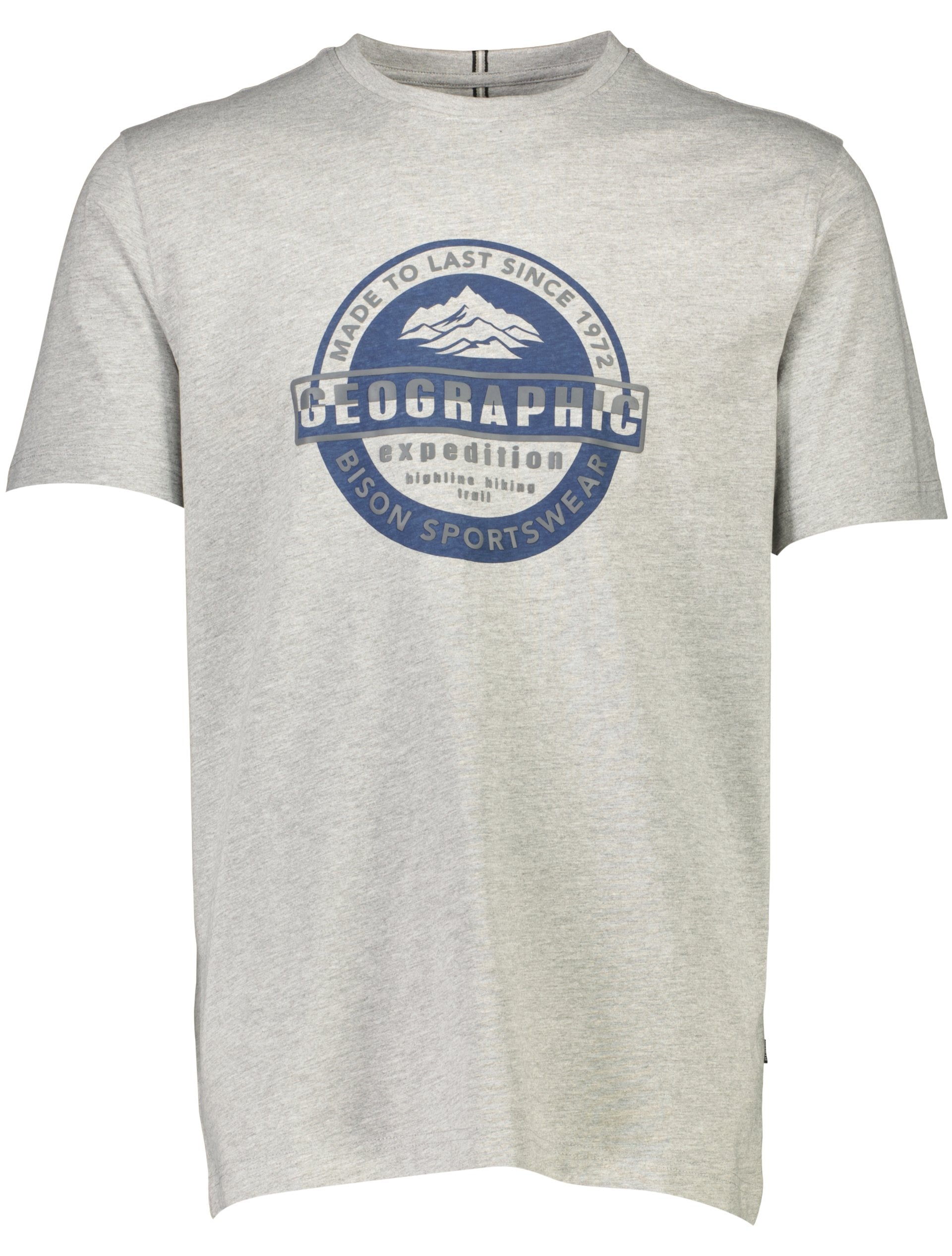 Bison Logo o-neck tee with print