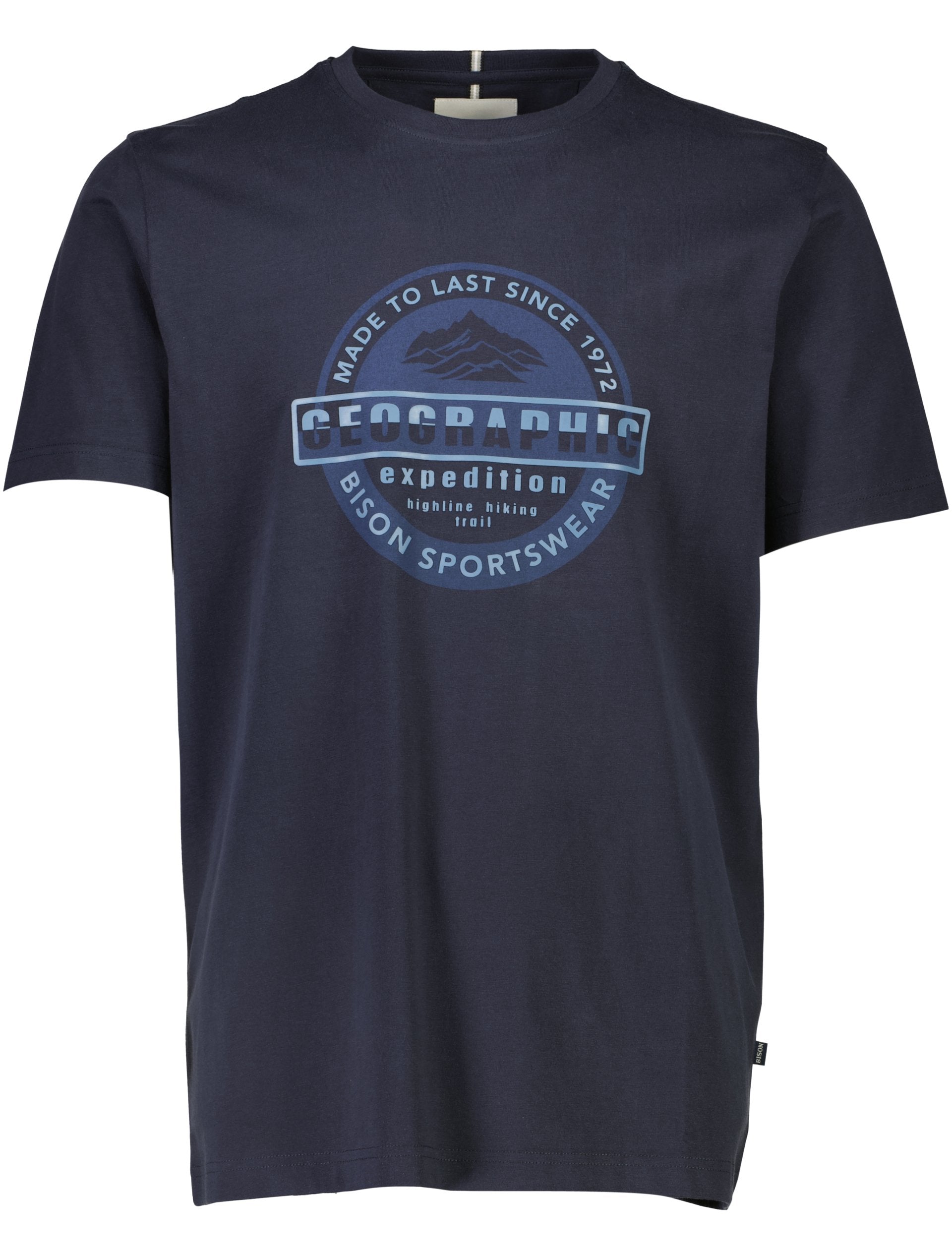Bison Logo o-neck tee with print