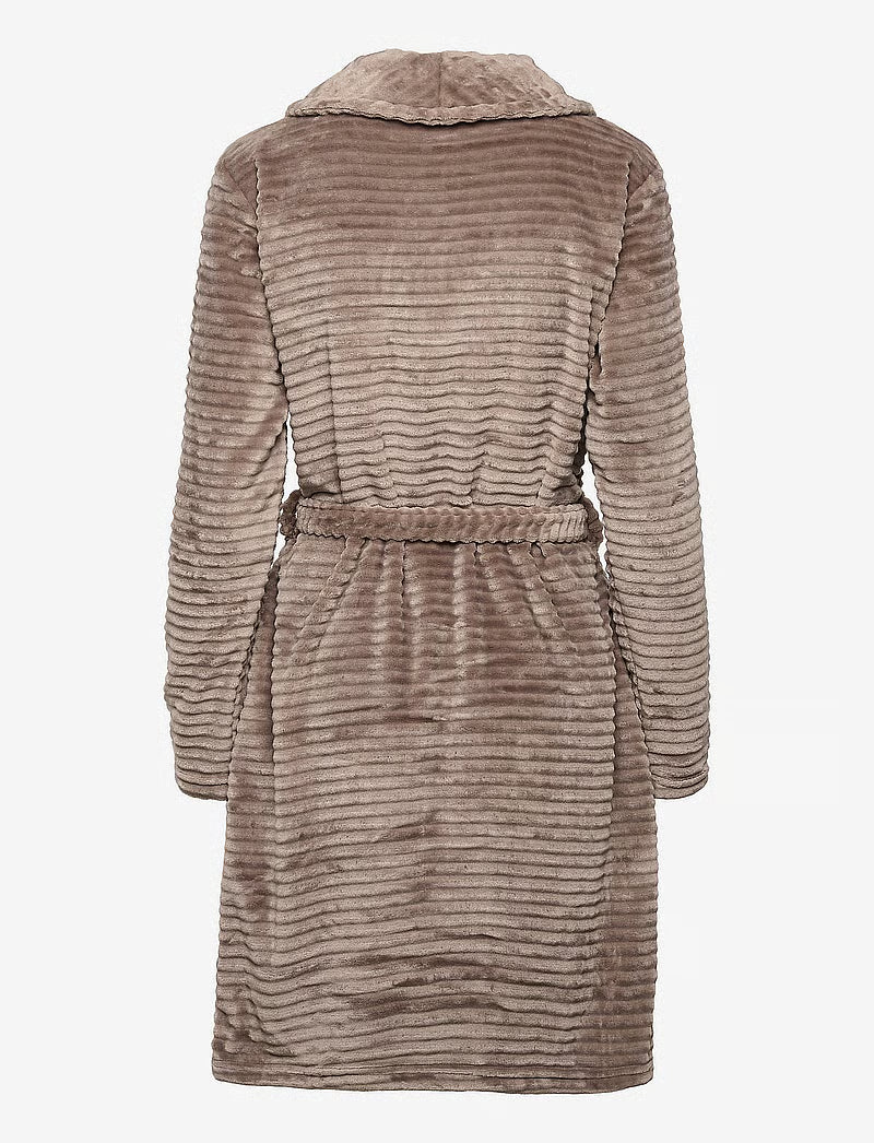 DECOY short robe w/stripes (260921)