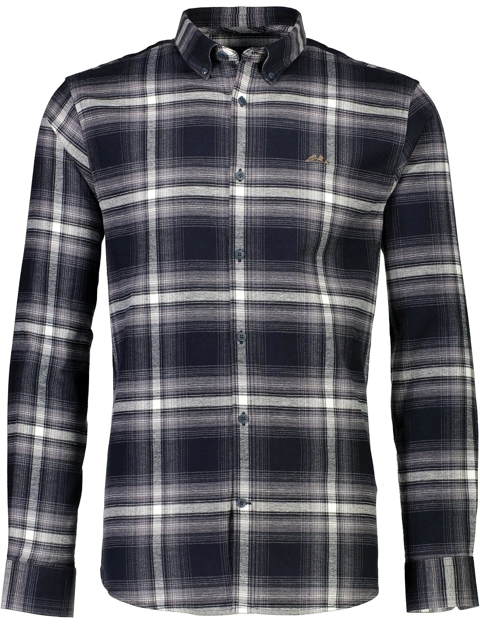 Brushed checked shirt L/S