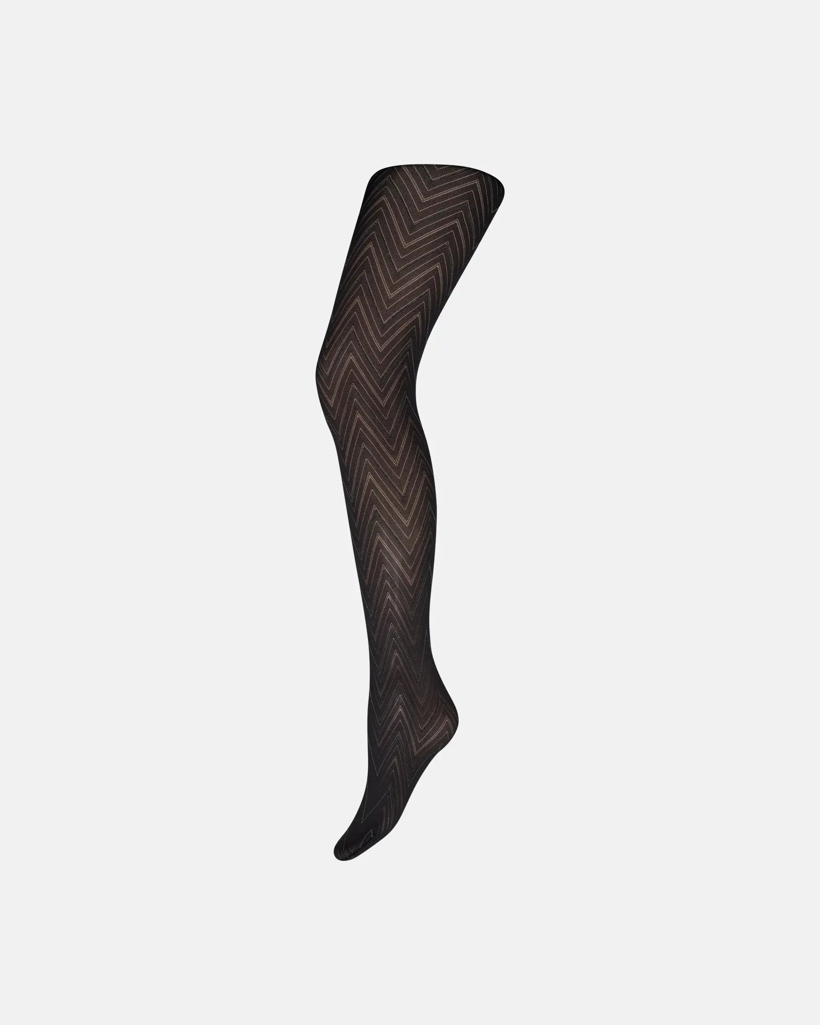 DECOY tights zig zag 60 denier (Grey)