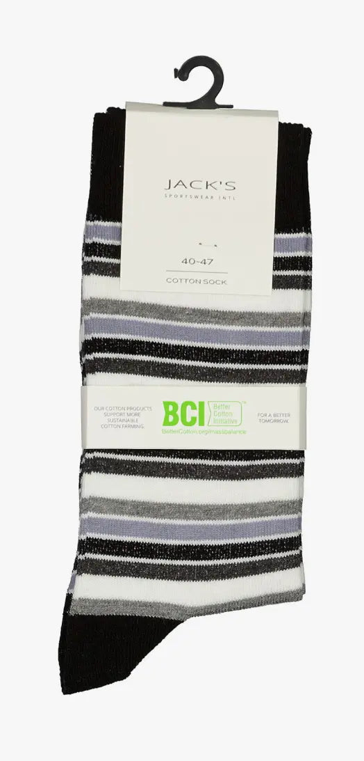 Block Striped Socks